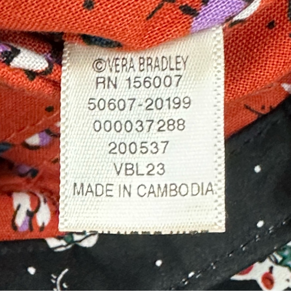VERA BRADLEY BAIRD HIPSTER Gaberdine Crossbody bag NWOT - Picture 7 of 16
